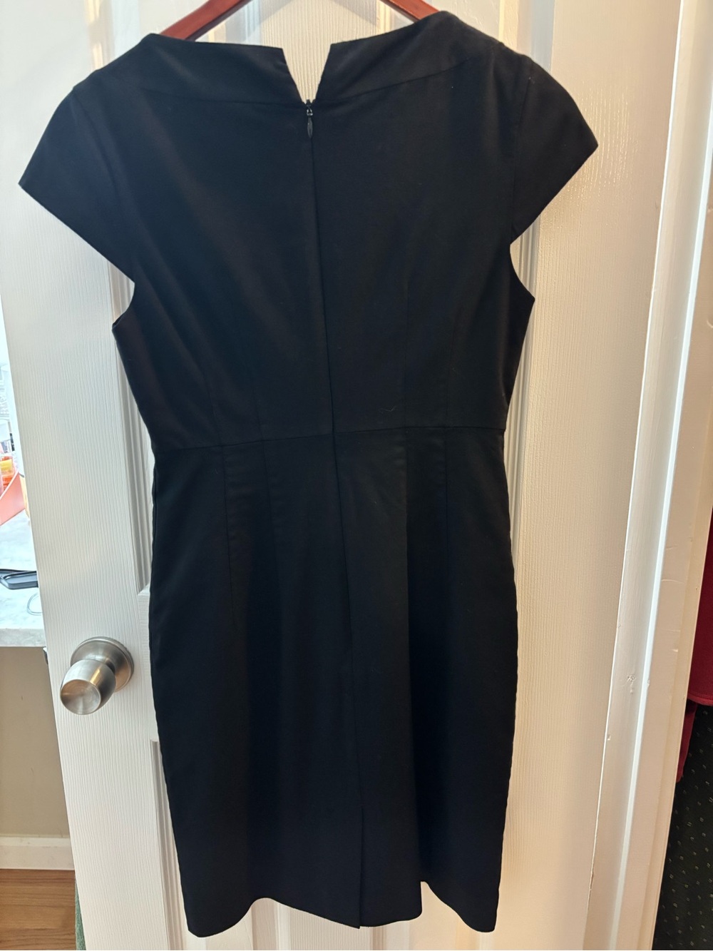 Banana Republic Black Sheath Dress Size 4 - Picture 3 of 3